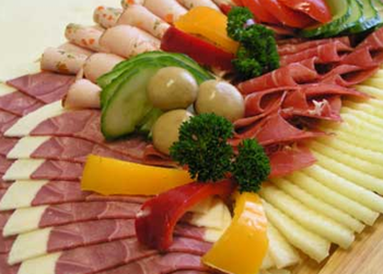 Wurst-, Käseaufschnitt
